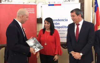 Intendencia Metropolitana recibe informe con recomendaciones para proyecto Nueva Alameda - Providencia
